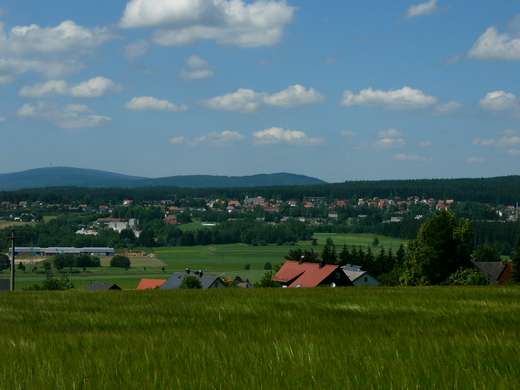 Blick auf Neusorg von Lochau